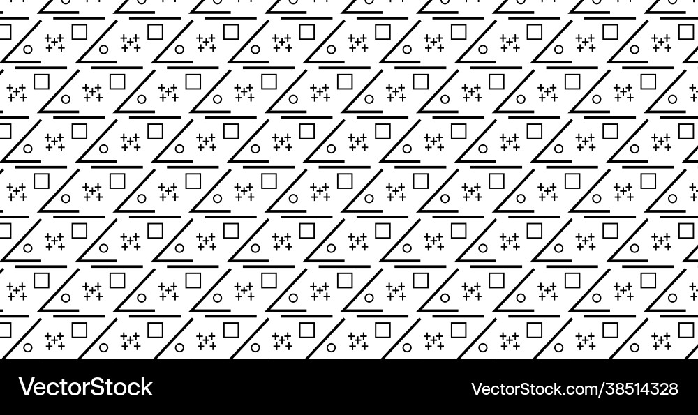 Geometric Shape Pattern vector image