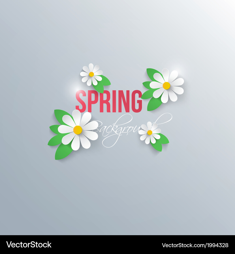 Spring background 3 Vector Image