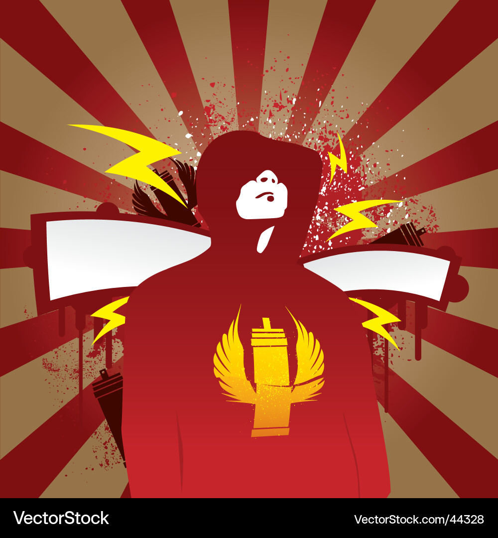 Street Art Graffiti Vector Image