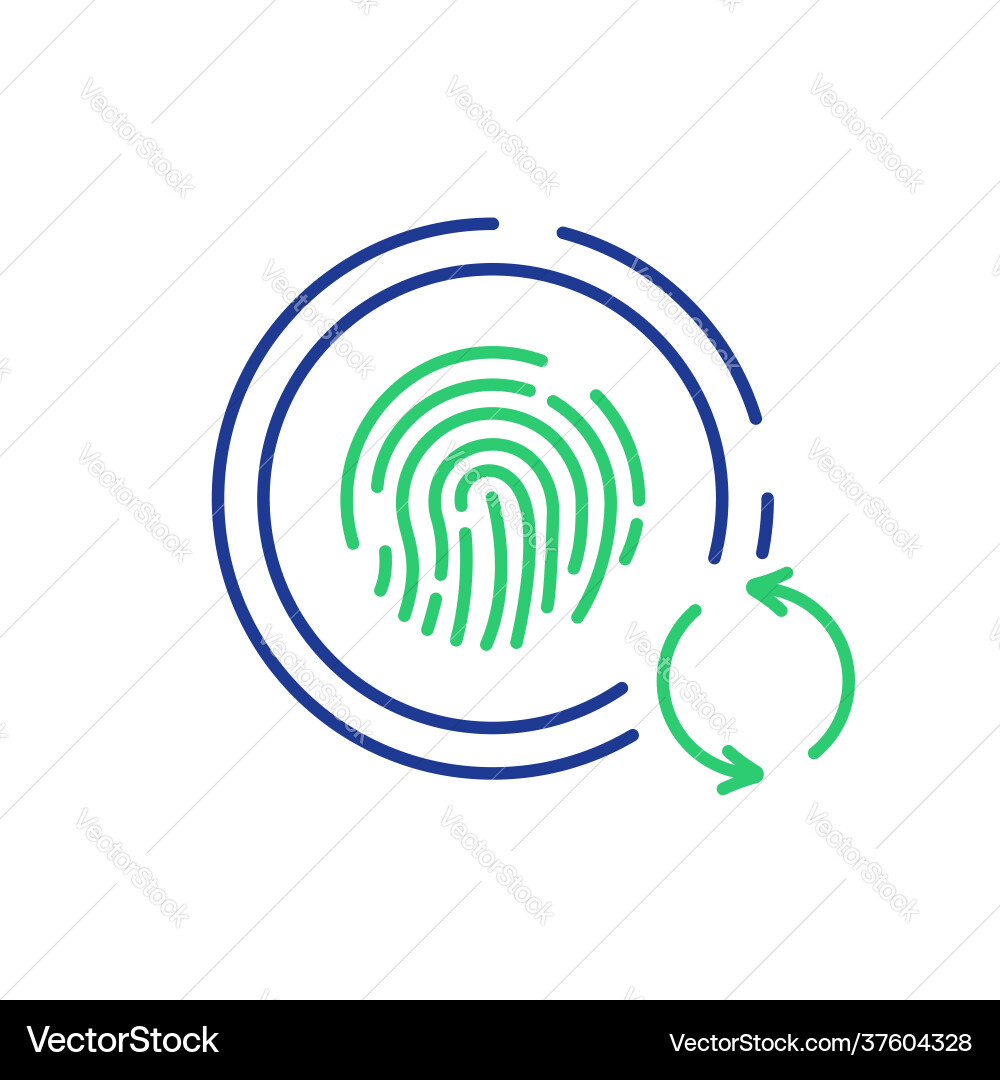 System security update and upgrade concept Vector Image