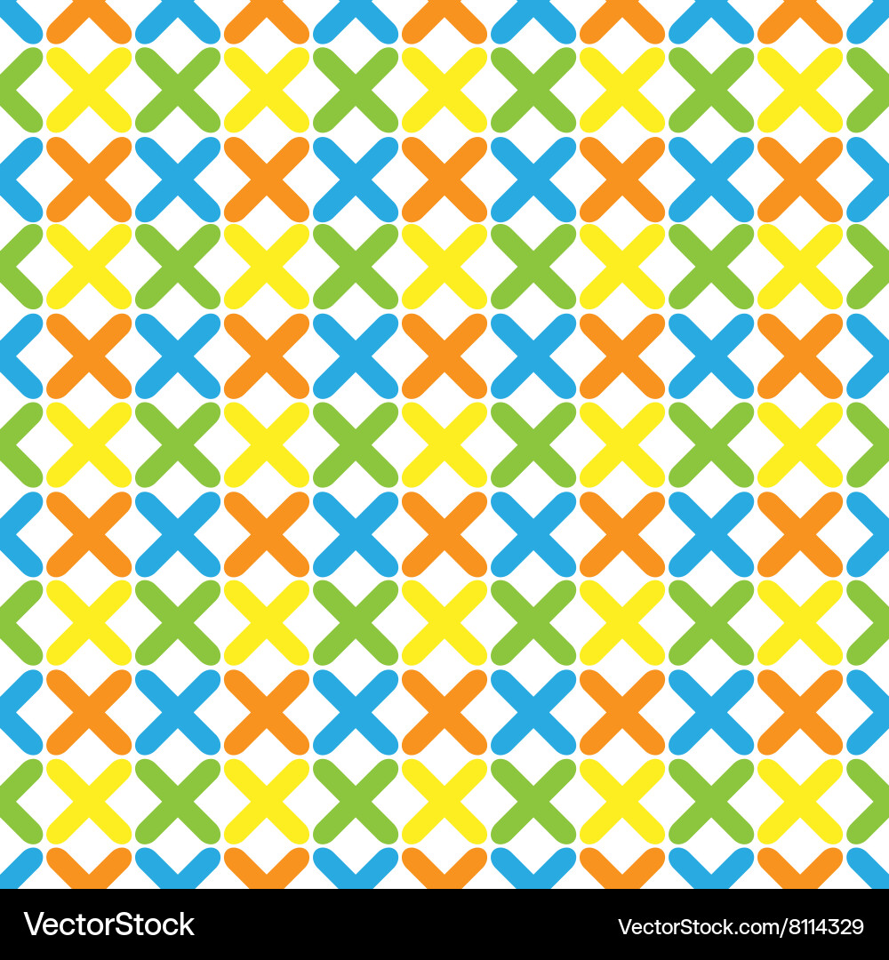 Color pattern 04 vector image