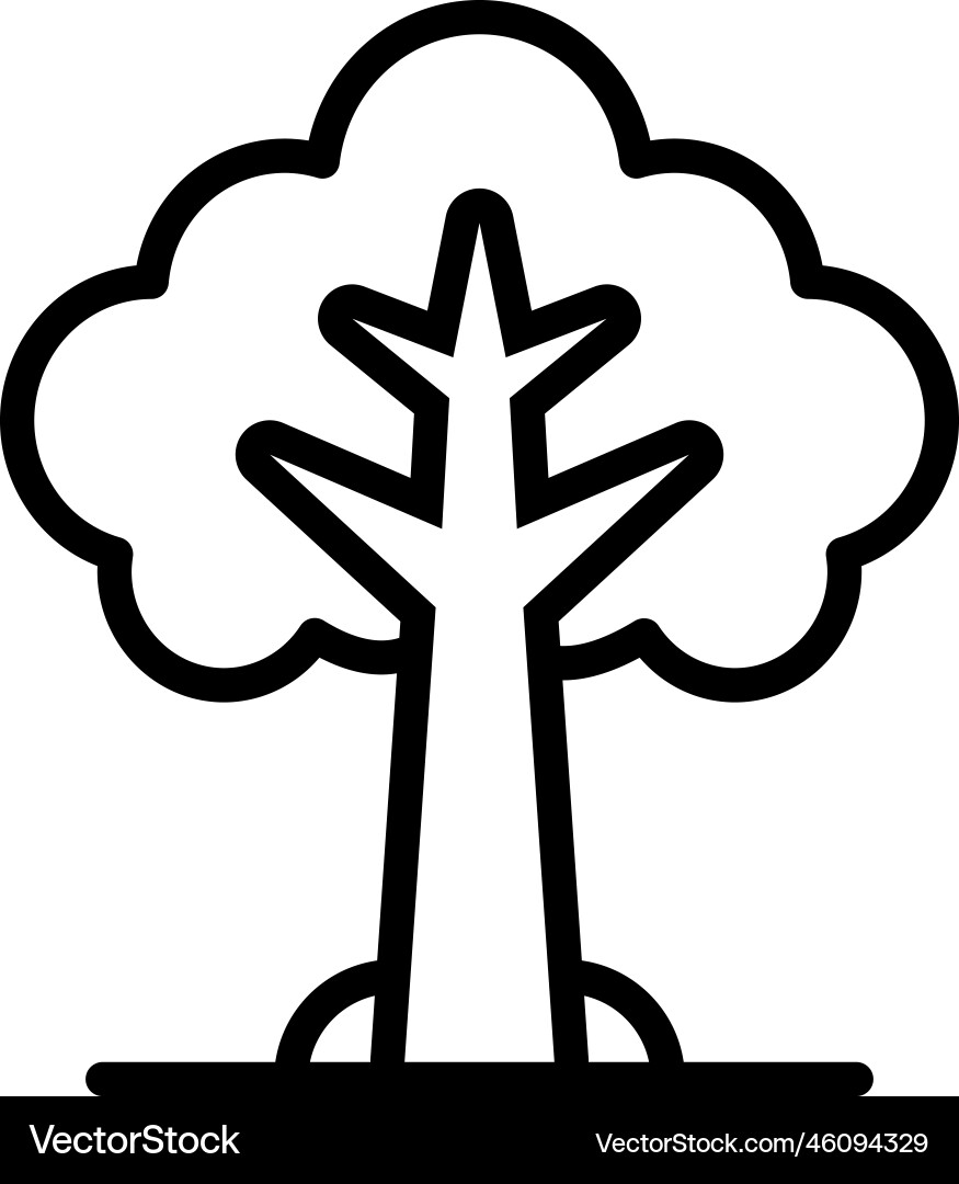 Tree vector image