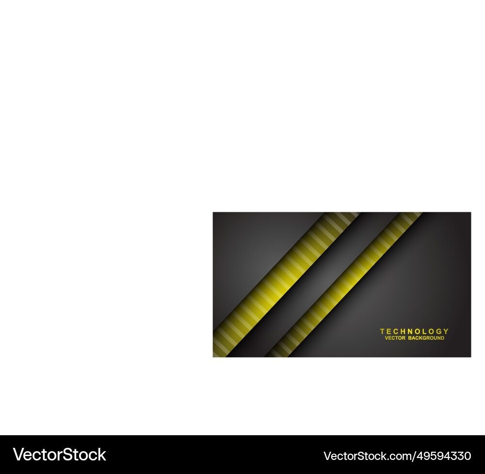 Angle arrow overlap background on space for text vector image