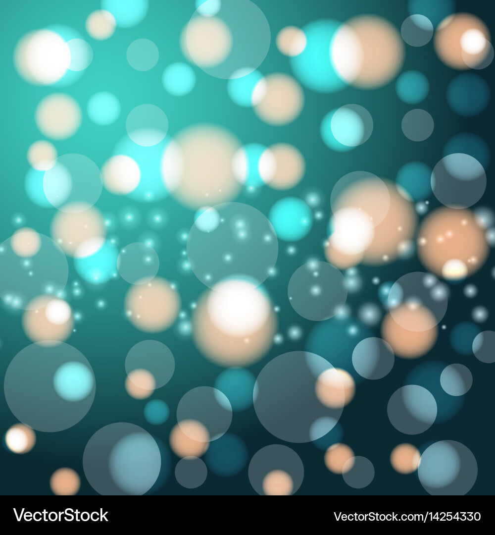 Creative bokeh universal texture abstract colorful vector image