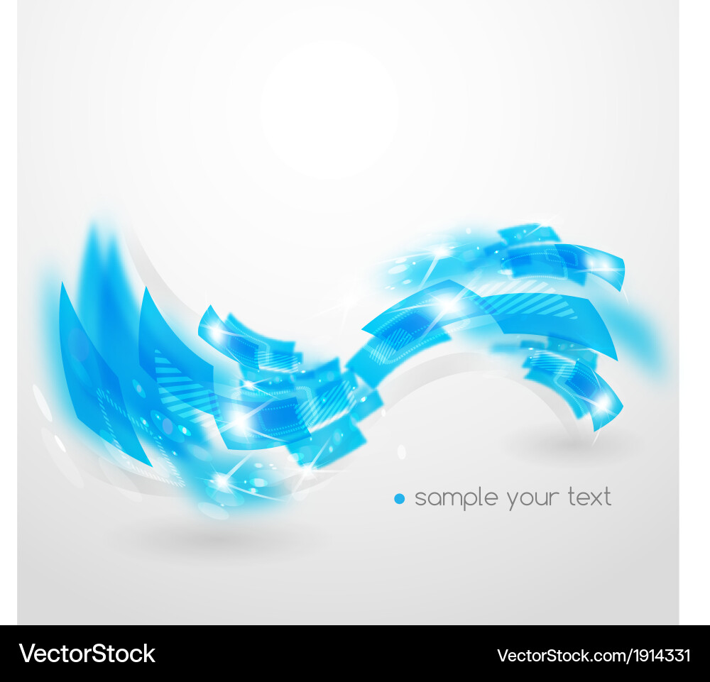 Abstract background with stylized abstraction vector image