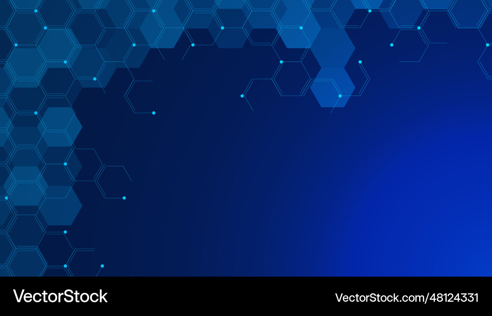 Abstract geometric with hexagon pattern background Abstract geometric with hexagon pattern background Vector Image
