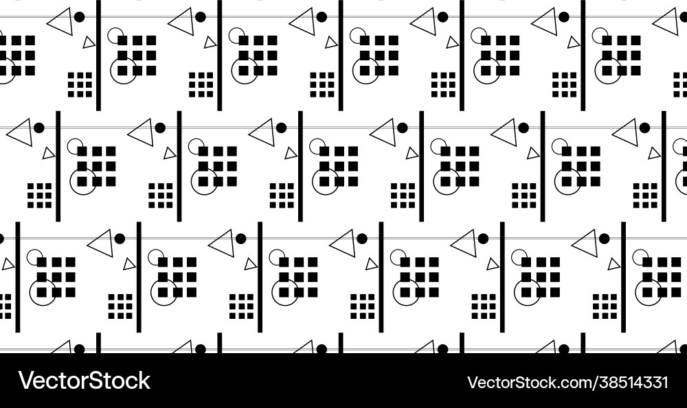 Geometric Pattern - Abstract Shapes vector image
