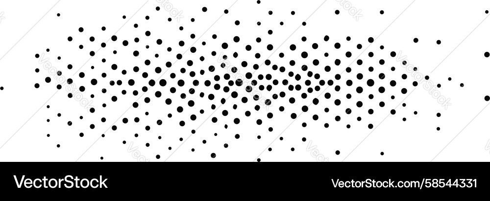 Subtle Dot Gradient Pattern Vector Image