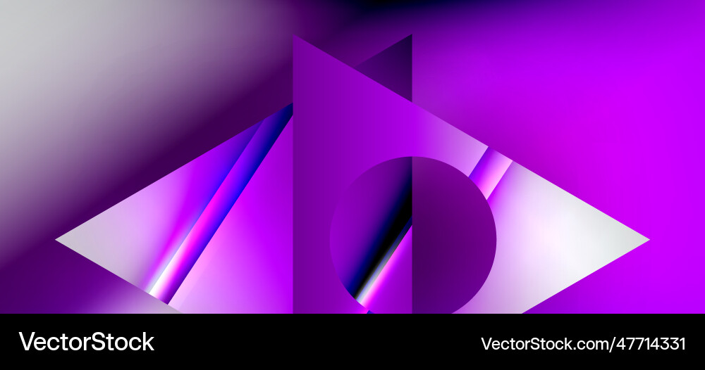 Triangle abstract background with shiny and glossy Triangle abstract background with shiny and glossy vector image