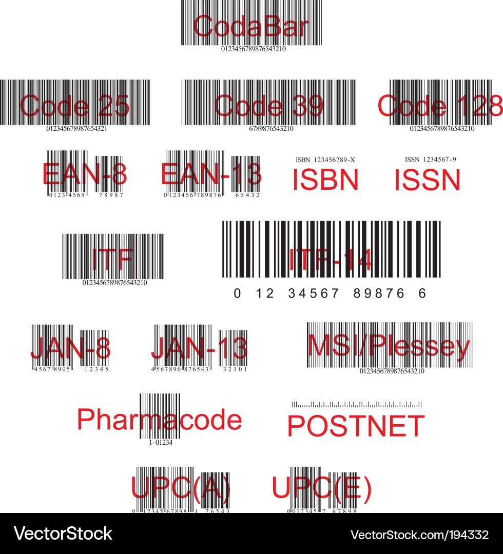 Barcode Scanner Images vector image
