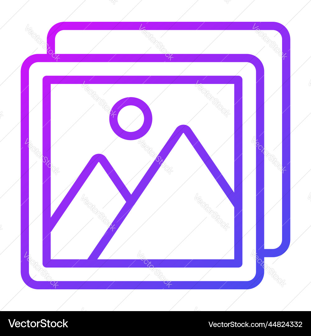 Image icon user interface as a simple sign vector image