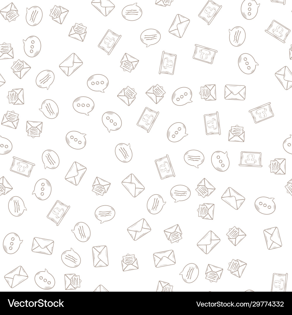 Mobile apps pattern Mobile apps pattern vector image