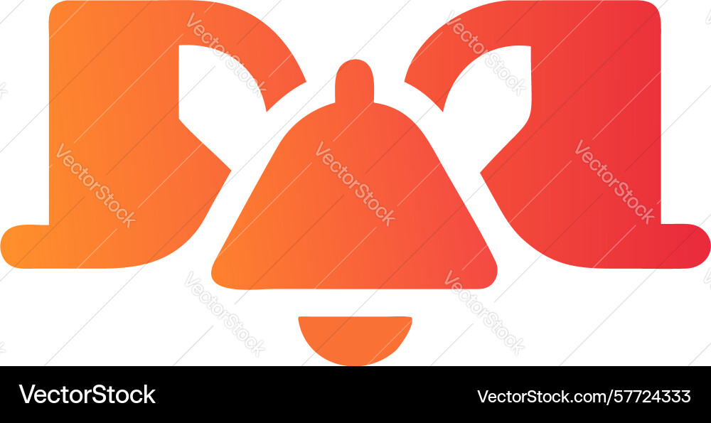 Abstract network or hub connection symbol design vector image