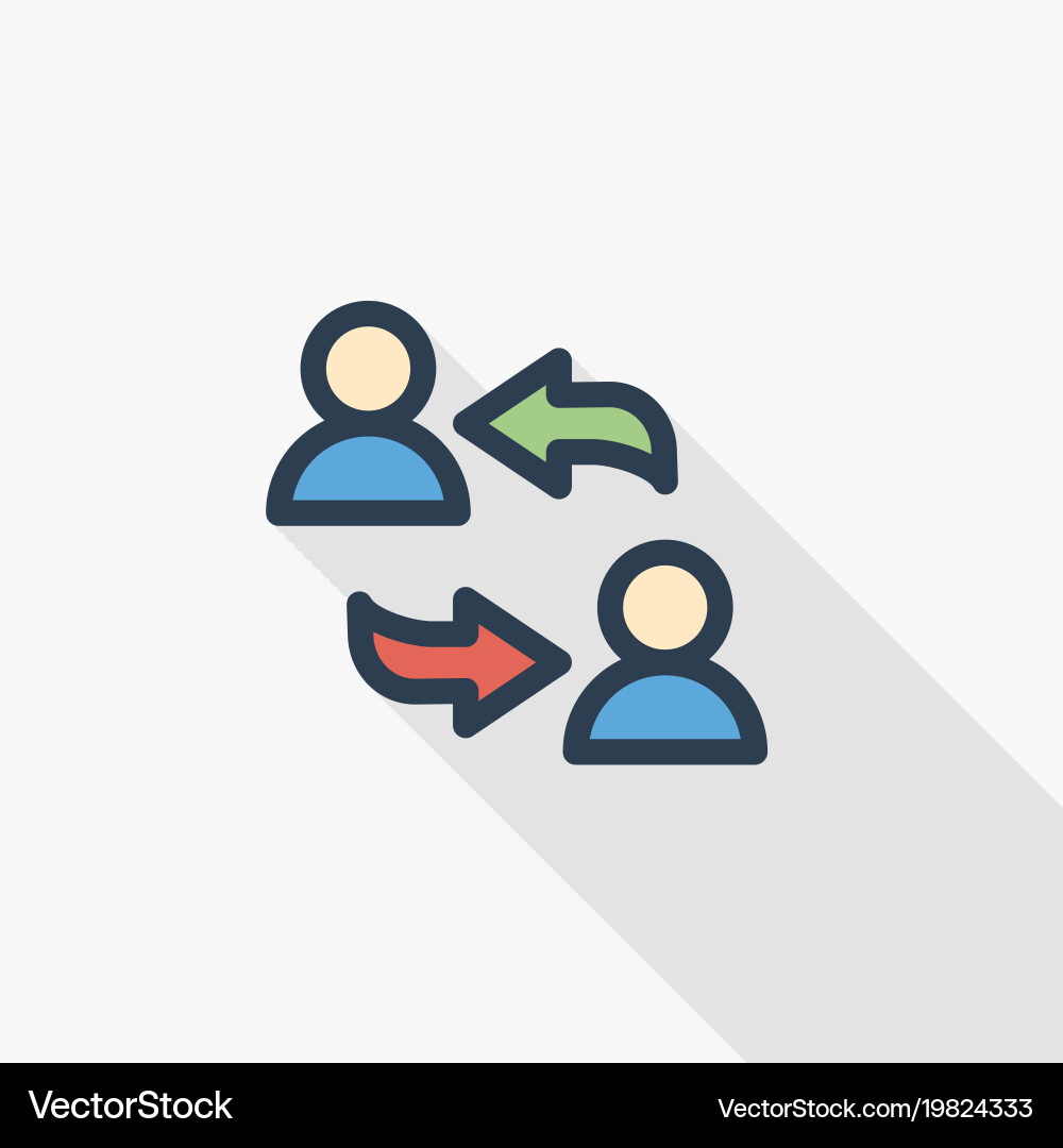 Business refresh social network sharing switch Vector Image