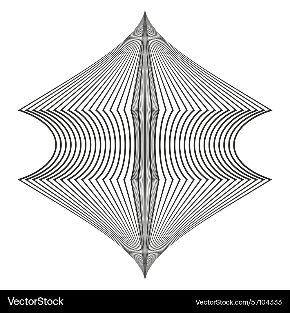 Diamond shaped form geometric angular abstract Diamond shaped form geometric angular abstract vector image
