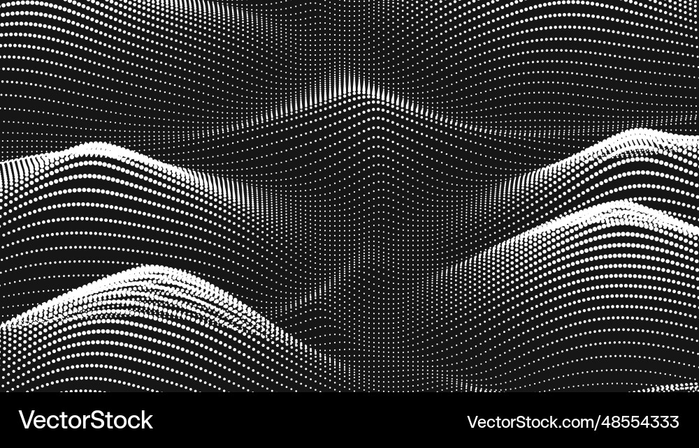 Point wave noise texture abstract dot background Point wave noise texture abstract dot background vector image