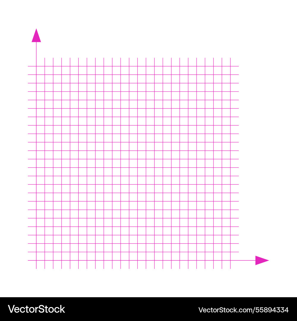 Grid paper mathematical graph cartesian Grid paper mathematical graph cartesian Vector Image