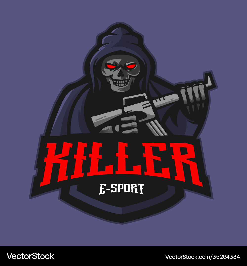 Killer mascot Killer mascot vector image