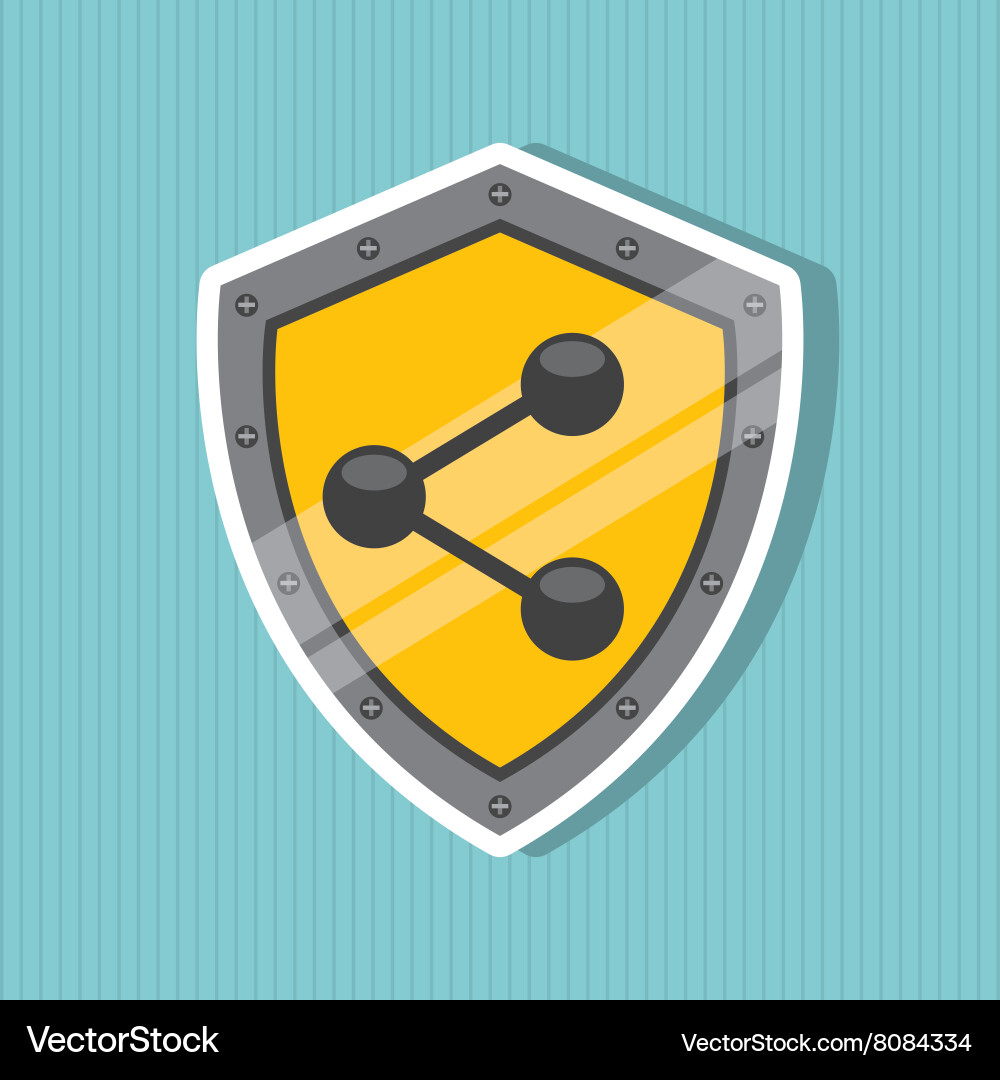 Security system design Vector Image