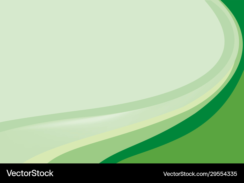 Background design with green abstract patterns Vector Image