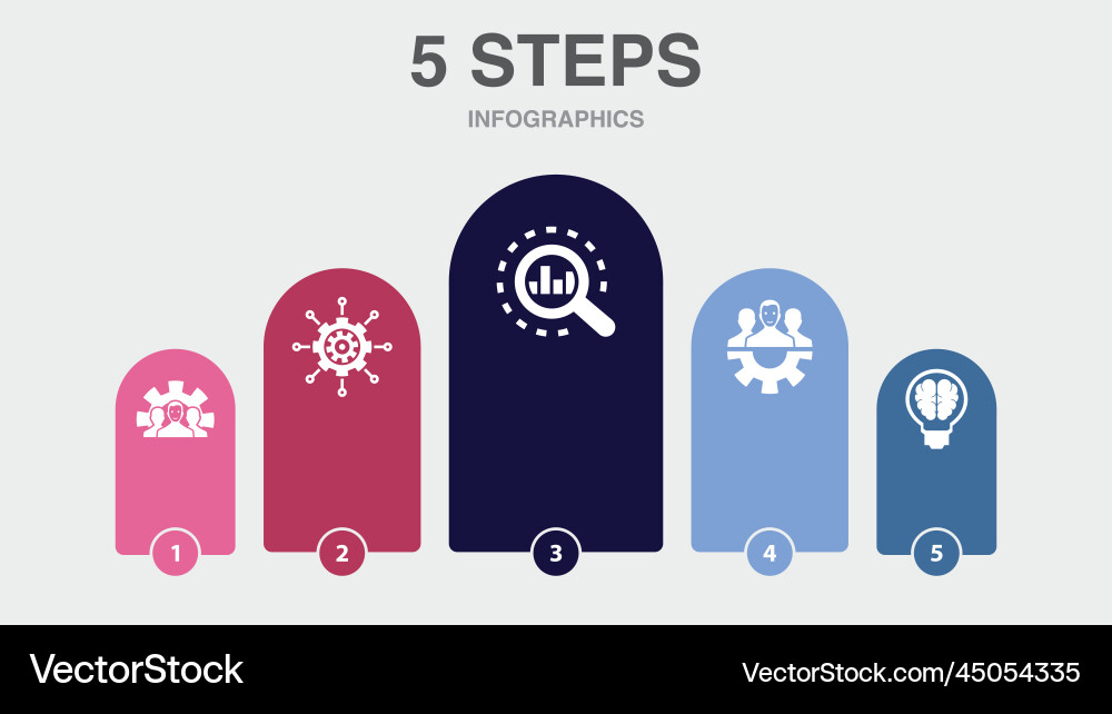 Development management analysis teamwork smart vector image