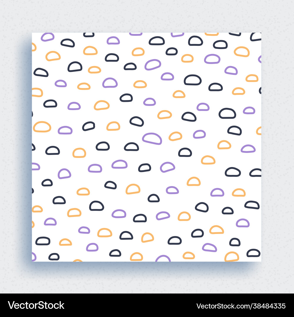 Multicolored pattern isolated on a white Vector Image
