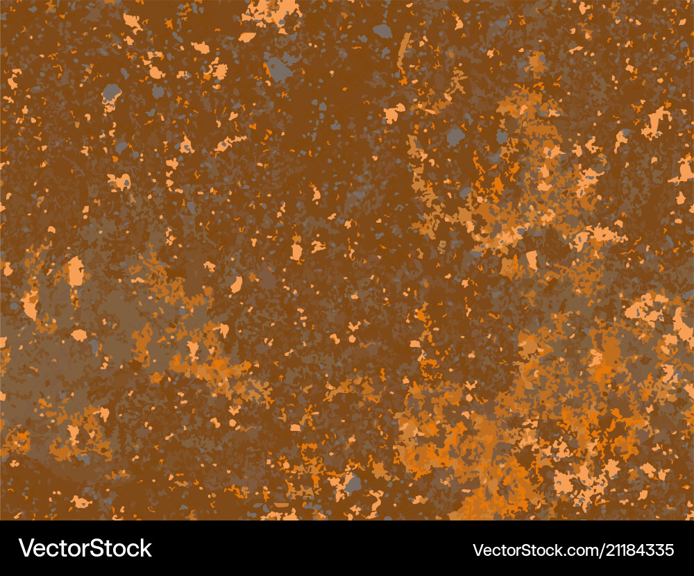 Natural rusty texture imitation of rust Vector Image