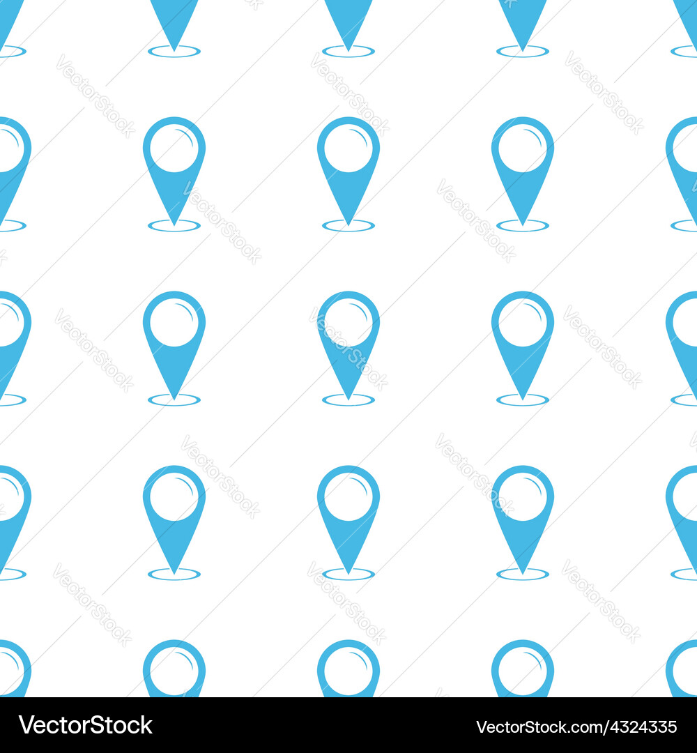 Unique pointer seamless pattern vector image