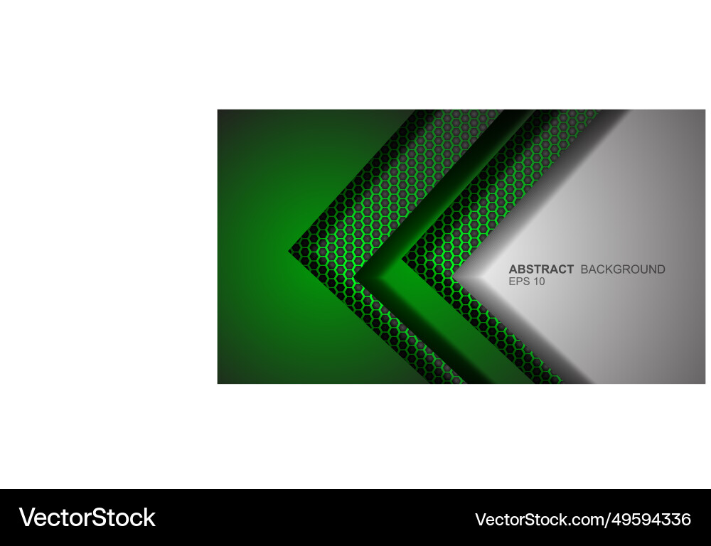Corner arrows overlap background on space vector image