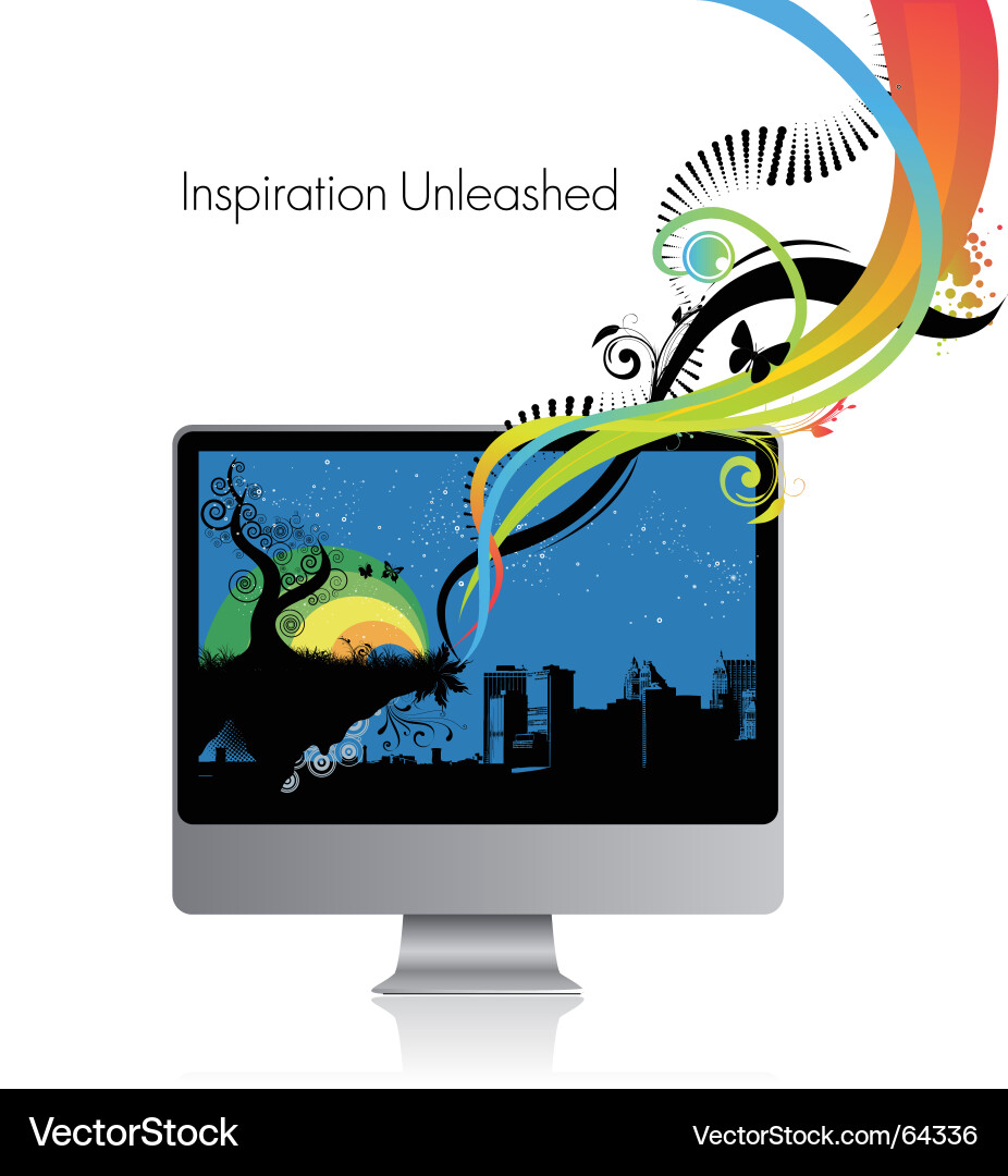 Dynamic Motion Splash vector image