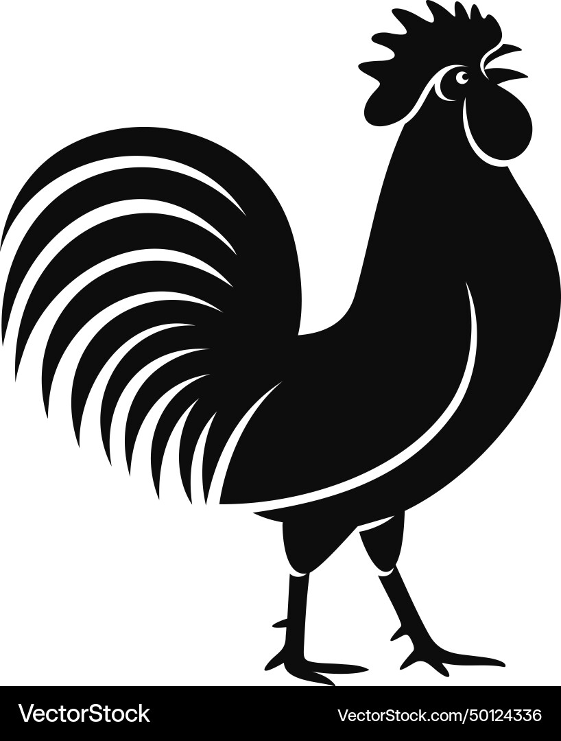 Rooster Royalty Free Vector Image - VectorStock