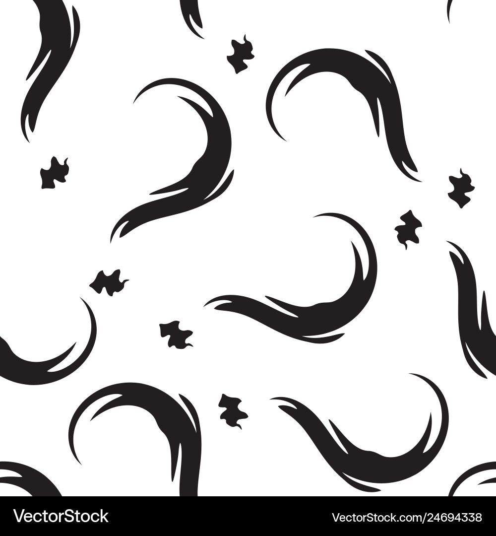 Question marks seamless pattern or interrogation Question marks seamless pattern or interrogation vector image