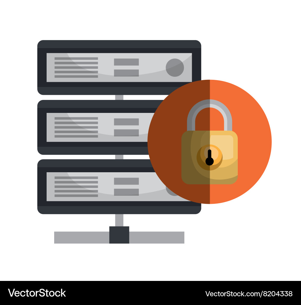Security system design Vector Image