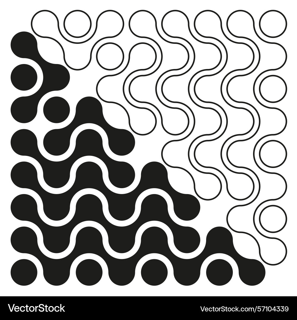Abstract wave pattern curved line design Abstract wave pattern curved line design vector image