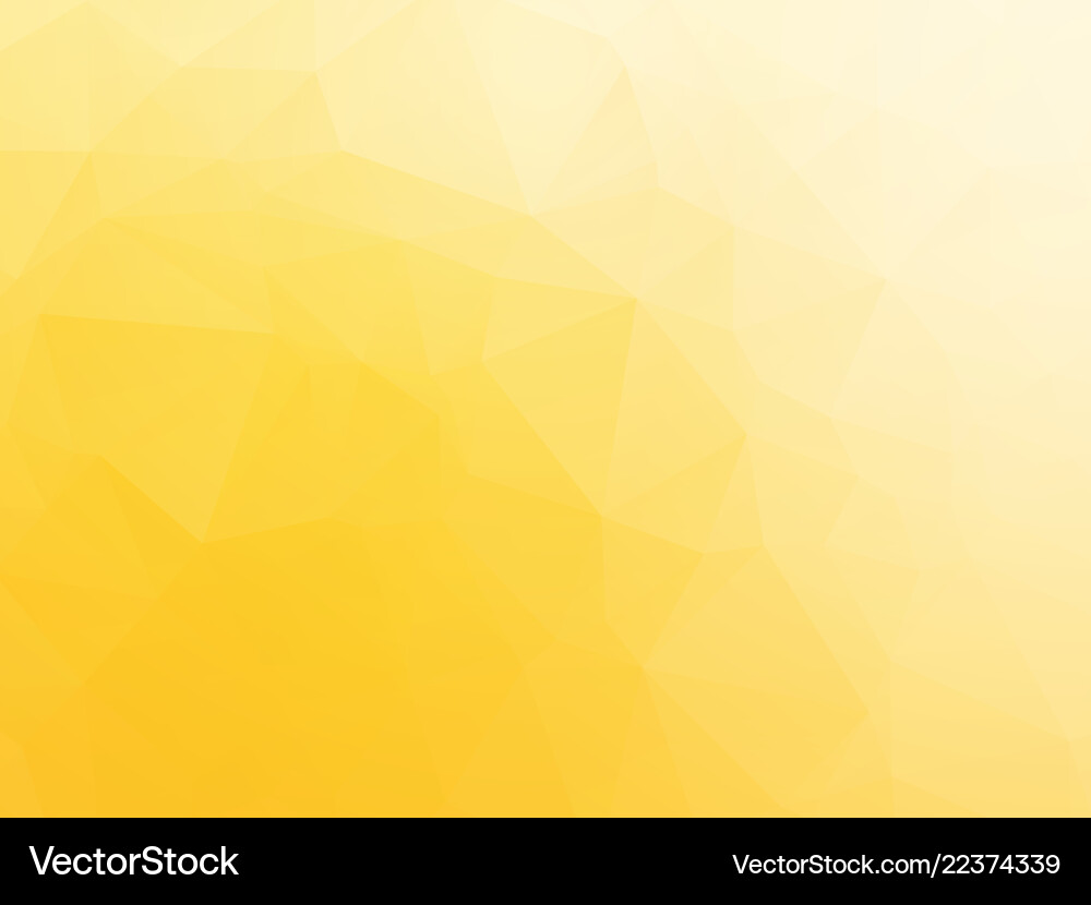 Modern yellow triangular with a light switch vector image