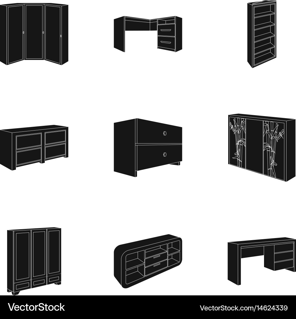 Set of images on the theme sleep and rest vector image