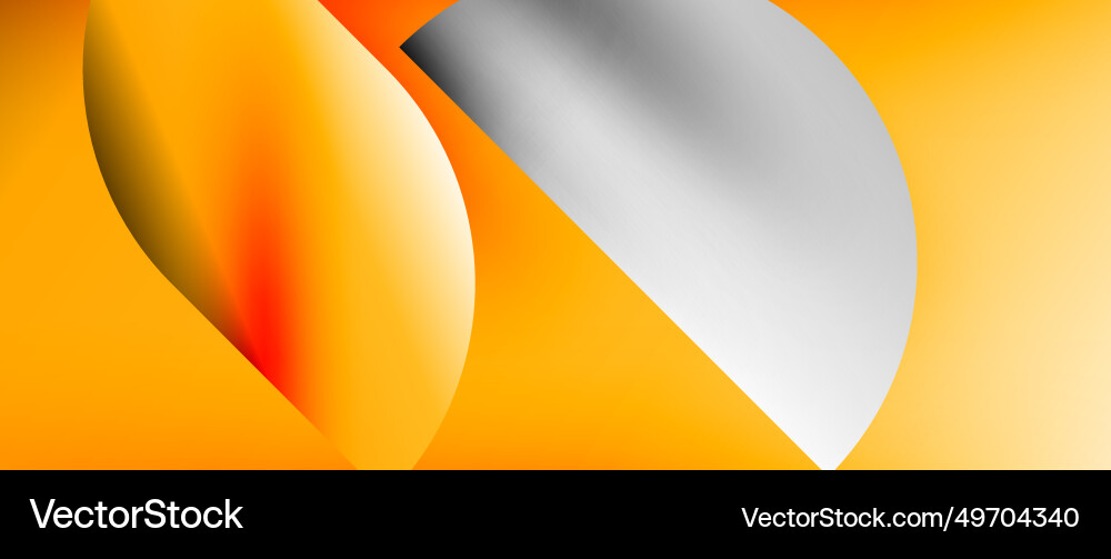 Bright color circle and round element minimal Vector Image