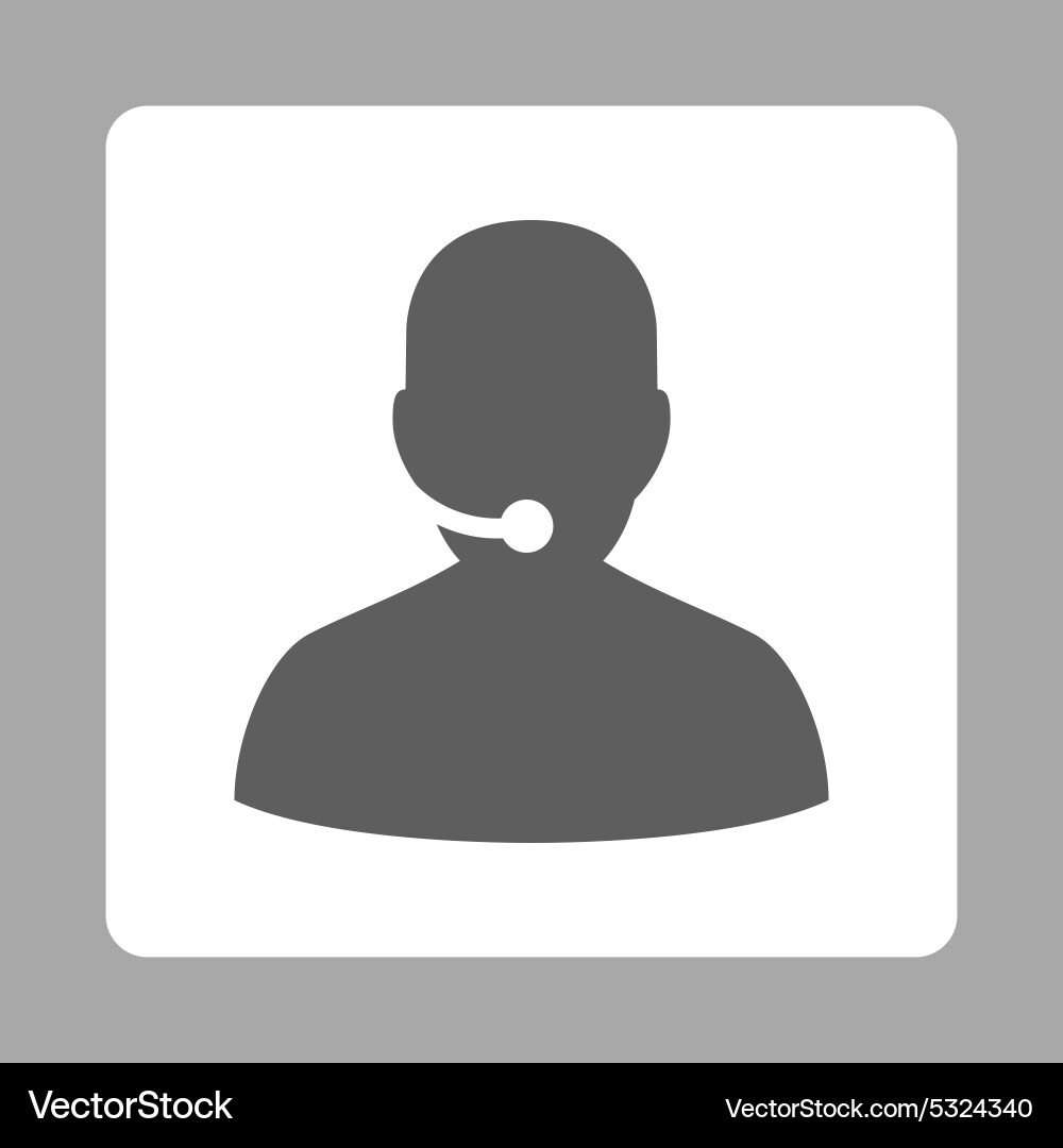 Call center icon from commerce buttons overcolor Vector Image