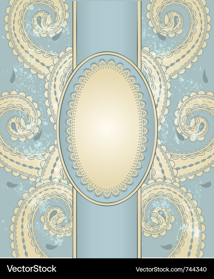 Elegant Eastern Pattern Vector Image