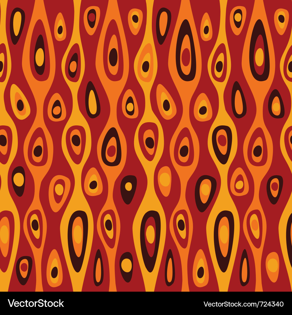 Organic Circle Pattern Vector Image