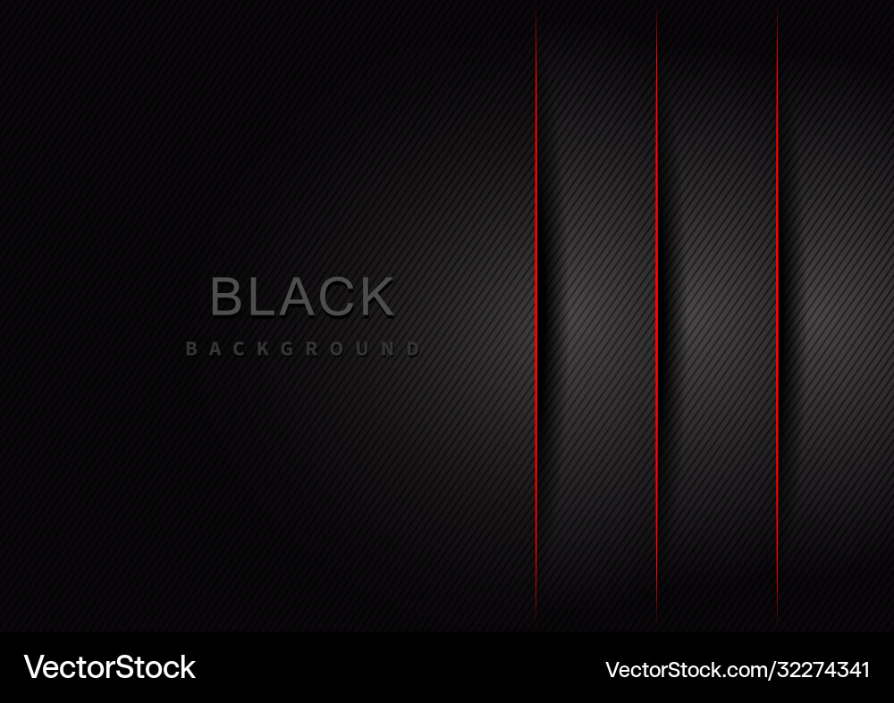 Abstract 3d black and gray gradient layer Abstract 3d black and gray gradient layer Vector Image