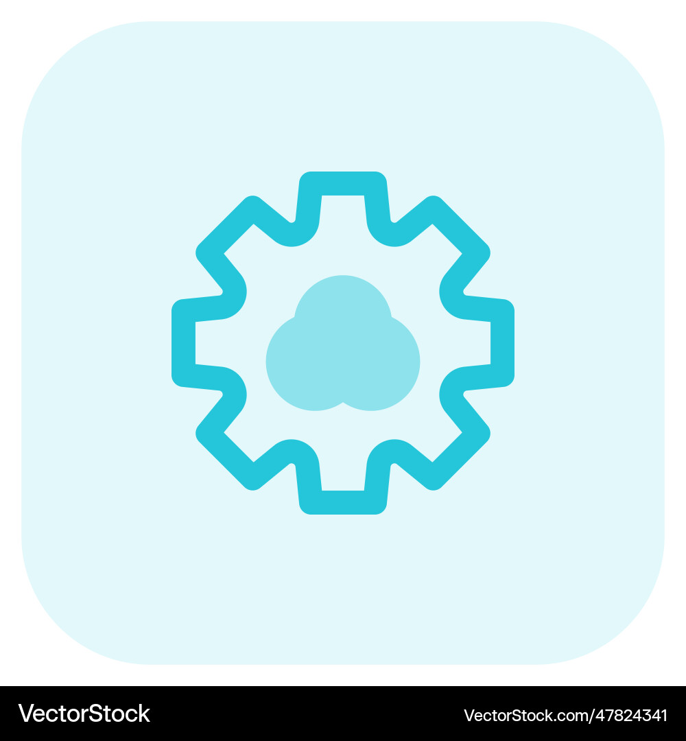 Ai brain tool with advanced technology vector image
