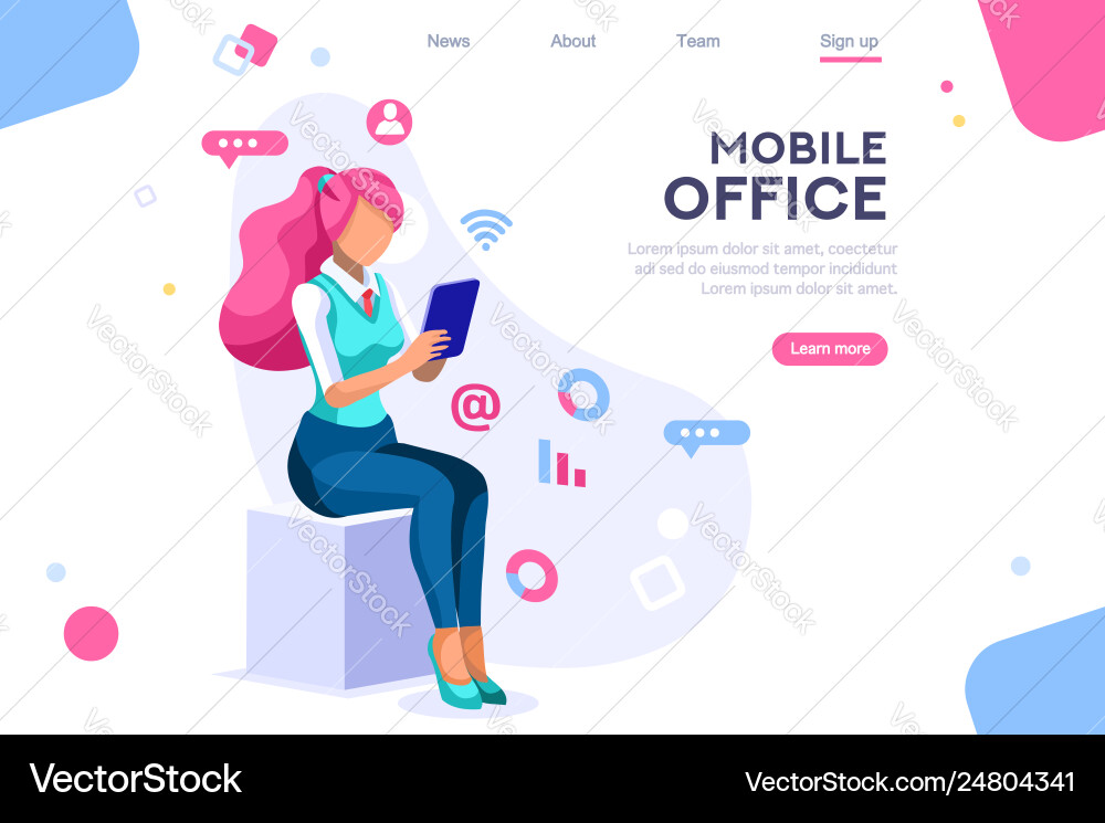 Data devices graphs solution Data devices graphs solution vector image