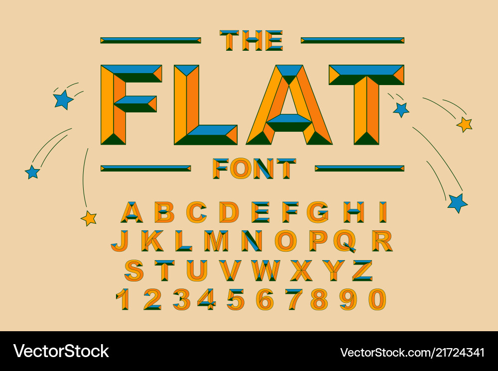 Moderne kühne Schriftart und Alphabet Vintage Moderne kühne Schriftart und Alphabet Vintage vektorbild