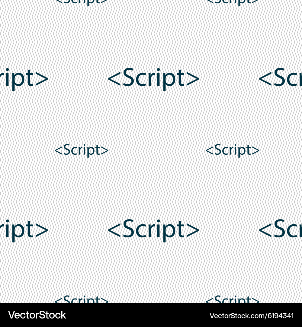 Schriftzeichen Symbol Javascript Code Symbol nahtlos vektorbild