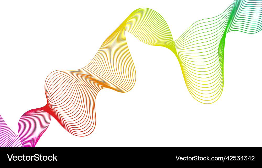 Abstract backdrop with wave gradient lines Abstract backdrop with wave gradient lines vector image