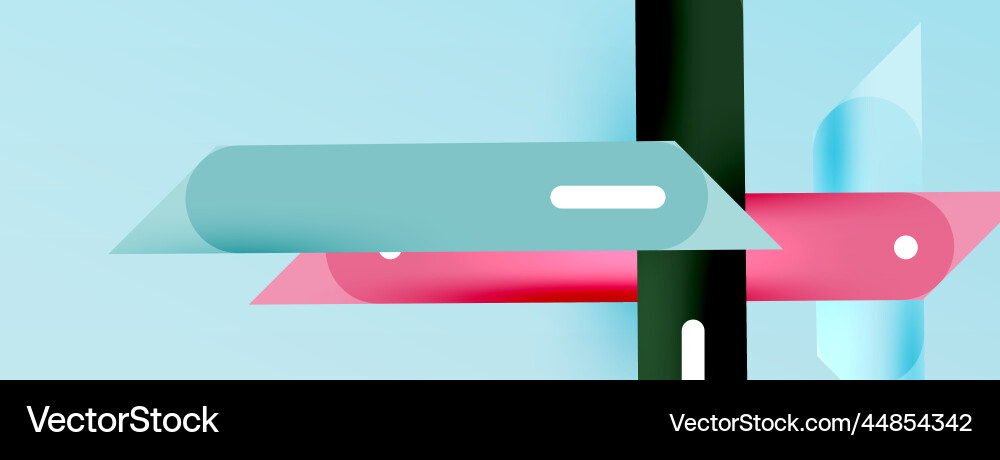 Background overlapping lines dynamic vector image