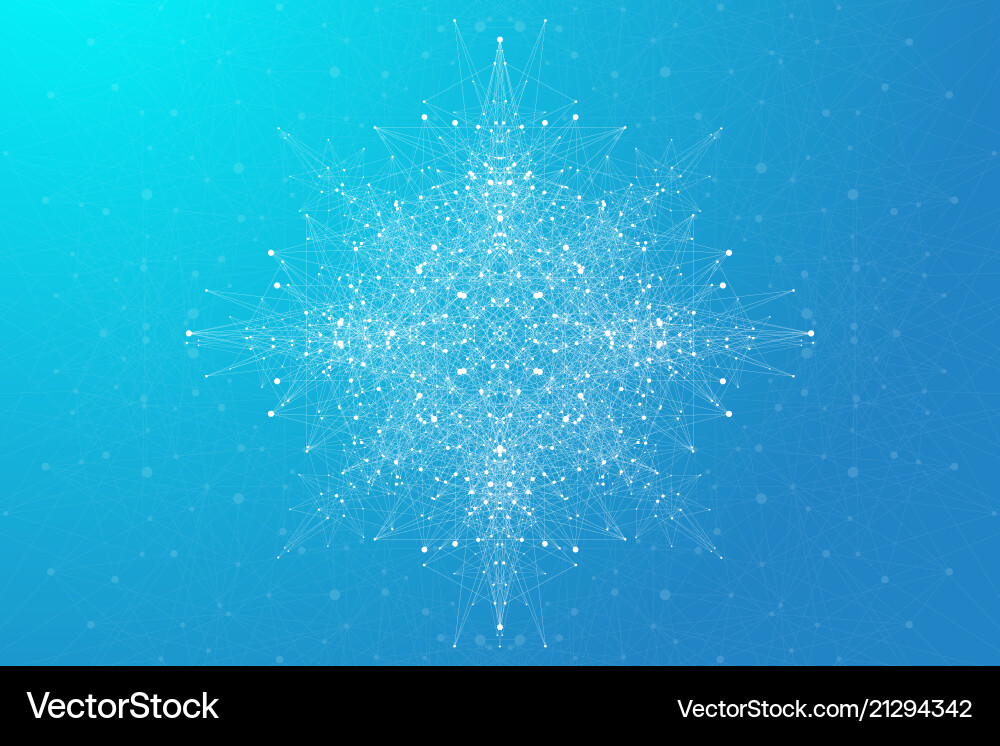 Big data visualization graphic abstract Big data visualization graphic abstract vector image