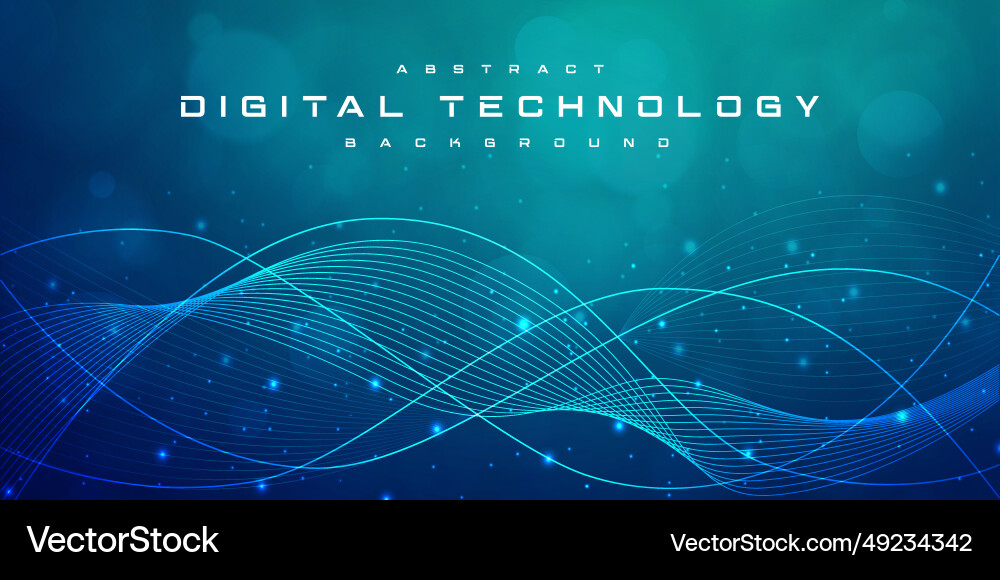 Digital technology internet network speed connect Digital technology internet network speed connect vector image