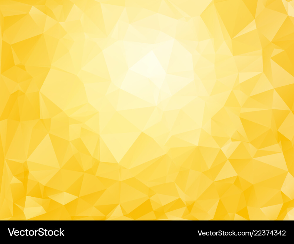 Light yellow triangular background with bright vector image